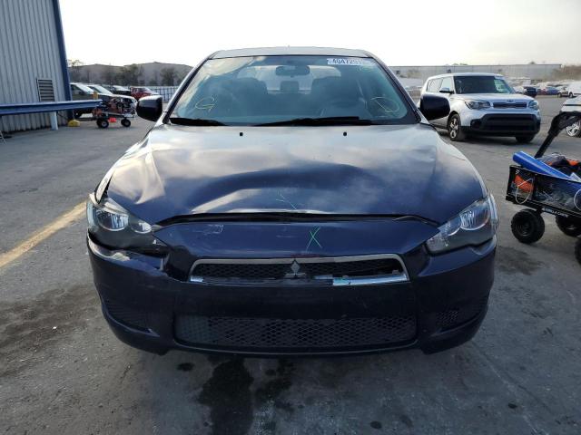 JA32U2FU6DU015683 - 2013 MITSUBISHI LANCER ES/ES SPORT BLUE photo 5