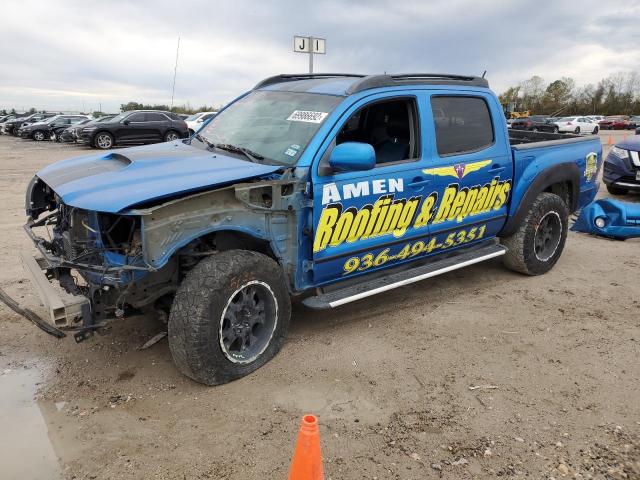 3TMJU4GN8AM094337 - 2010 TOYOTA TACOMA DOUBLE CAB PRERUNNER BLUE photo 1