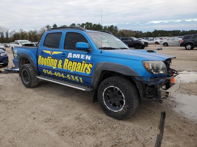 3TMJU4GN8AM094337 - 2010 TOYOTA TACOMA DOUBLE CAB PRERUNNER BLUE photo 4