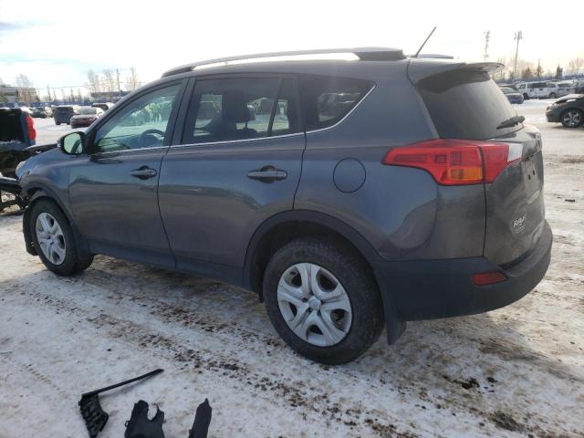 2T3BFREV6EW132571 - 2014 TOYOTA RAV4 LE GRAY photo 2