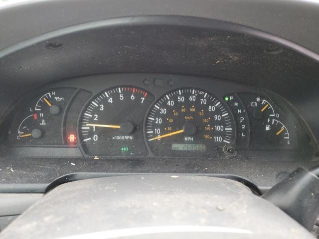 5TBBT44191S159651 - 2001 TOYOTA TUNDRA ACCESS CAB ნაცრისფერი ფოტო 9