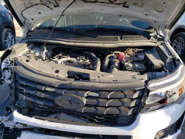 1FM5K8ATXKGB14570 - 2019 FORD EXPLORER POLICE INTERCEPTOR 白色 照片 11