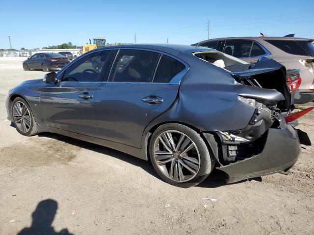 JN1BV7AP2EM676905 - 2014 INFINITI Q50 BASE GRAY photo 2