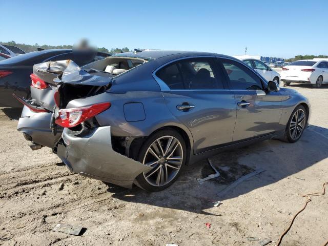 JN1BV7AP2EM676905 - 2014 INFINITI Q50 BASE GRAY photo 3