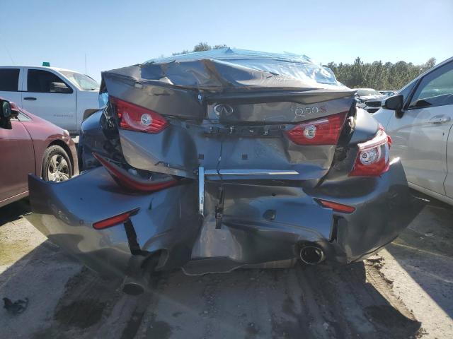 JN1BV7AP2EM676905 - 2014 INFINITI Q50 BASE GRAY photo 6