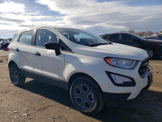 MAJ6S3FL4NC463469 - 2022 FORD ECOSPORT S WHITE photo 4