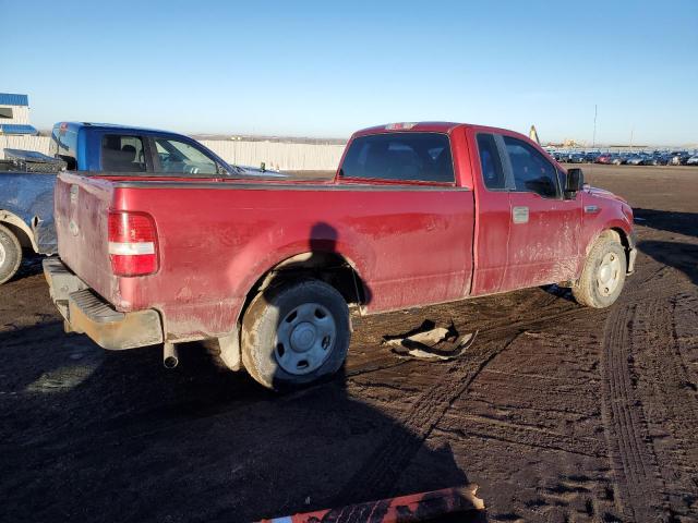 1FTRF12238KE70825 - 2008 FORD F150 RED photo 3