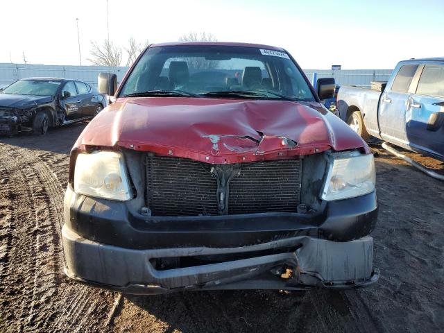 1FTRF12238KE70825 - 2008 FORD F150 RED photo 5