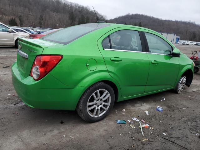 1G1JC5SH5F4164463 - 2015 CHEVROLET SONIC LT GREEN photo 3