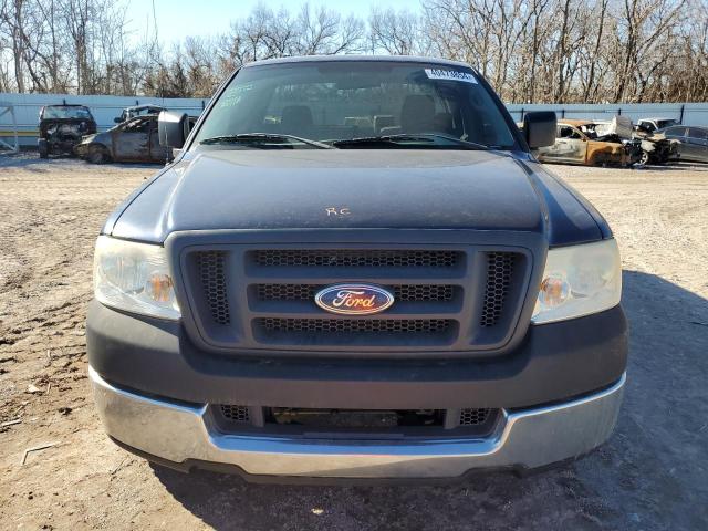 1FTRF12W95NB13565 - 2005 FORD F150 BLUE photo 5