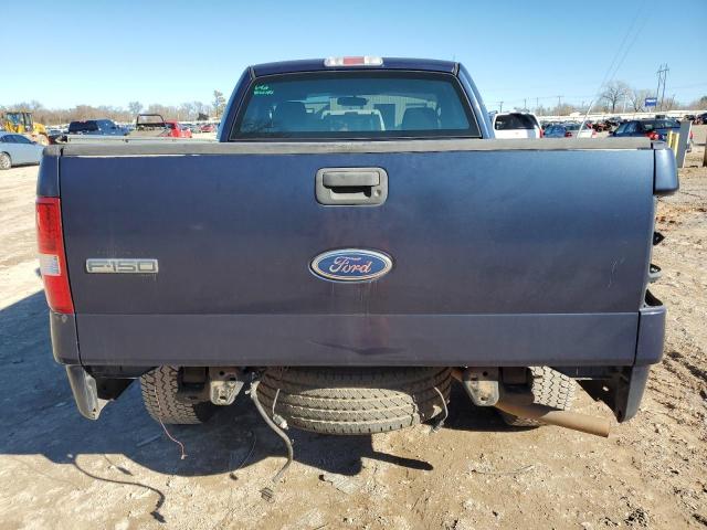 1FTRF12W95NB13565 - 2005 FORD F150 BLUE photo 6