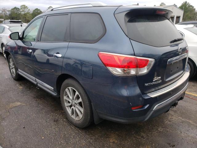 5N1AR2MN4EC638989 - 2014 NISSAN PATHFINDER S 蓝色 照片 2