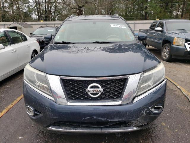 5N1AR2MN4EC638989 - 2014 NISSAN PATHFINDER S 蓝色 照片 5