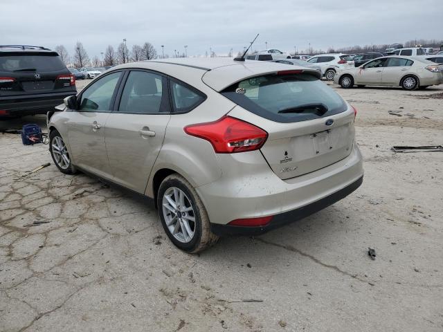 1FADP3K25JL207793 - 2018 FORD FOCUS SE GOLD photo 2