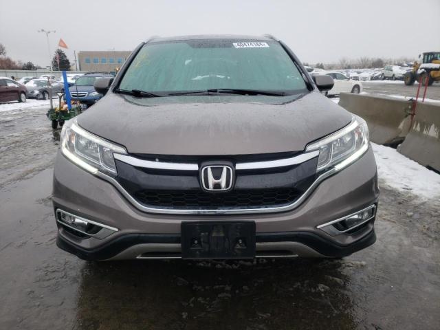 2HKRM4H70GH626309 - 2016 HONDA CR-V EXL BROWN photo 5