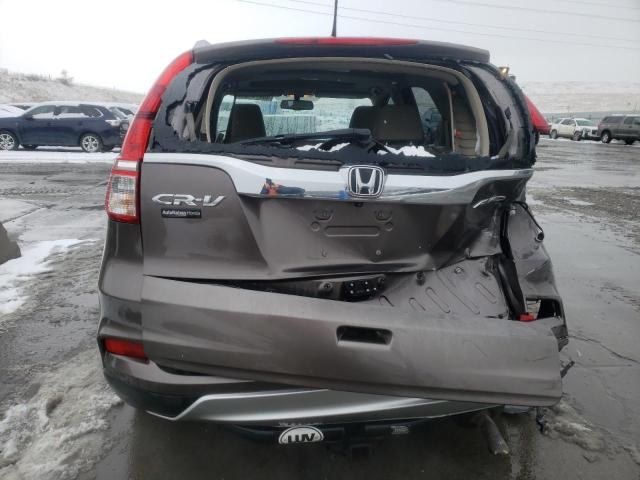 2HKRM4H70GH626309 - 2016 HONDA CR-V EXL BROWN photo 6