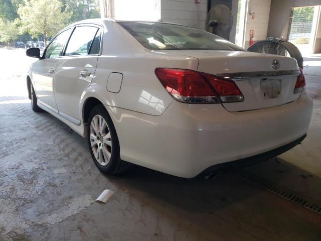 4T1BK3DB0BU390136 - 2011 TOYOTA AVALON BASE 白色 照片 3