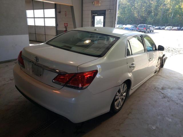4T1BK3DB0BU390136 - 2011 TOYOTA AVALON BASE 白色 照片 4