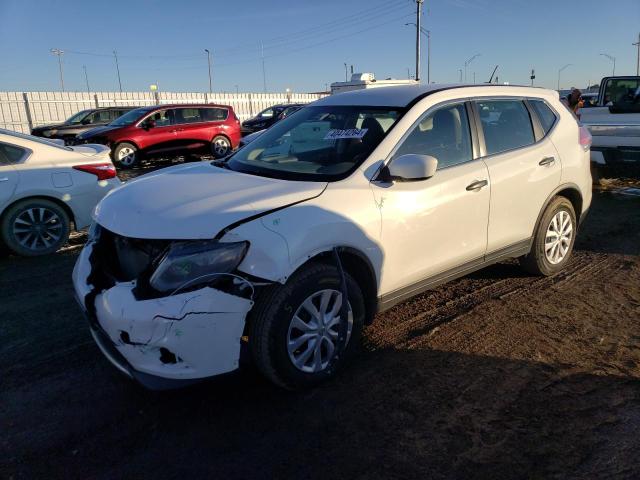 KNMAT2MV1GP611413 - 2016 NISSAN ROGUE S WHITE photo 1