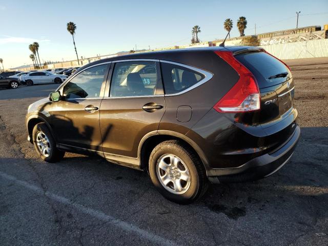 5J6RM3H37DL013161 - 2013 HONDA CR-V LX BROWN photo 2