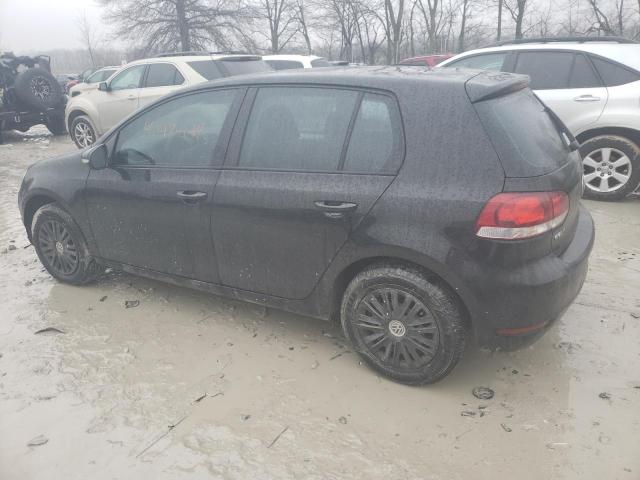 WVWDA7AJ8BW030927 - 2011 VOLKSWAGEN GOLF BLACK photo 2