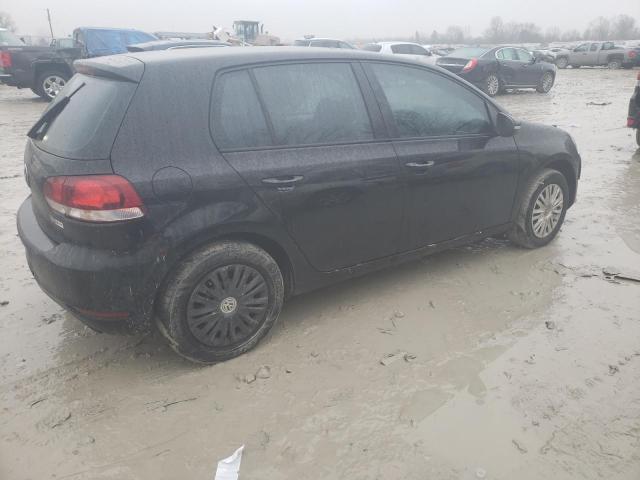 WVWDA7AJ8BW030927 - 2011 VOLKSWAGEN GOLF BLACK photo 3