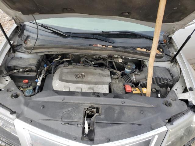 2HNYD2H64BH519637 - 2011 ACURA MDX TECHNOLOGY SILVER photo 12