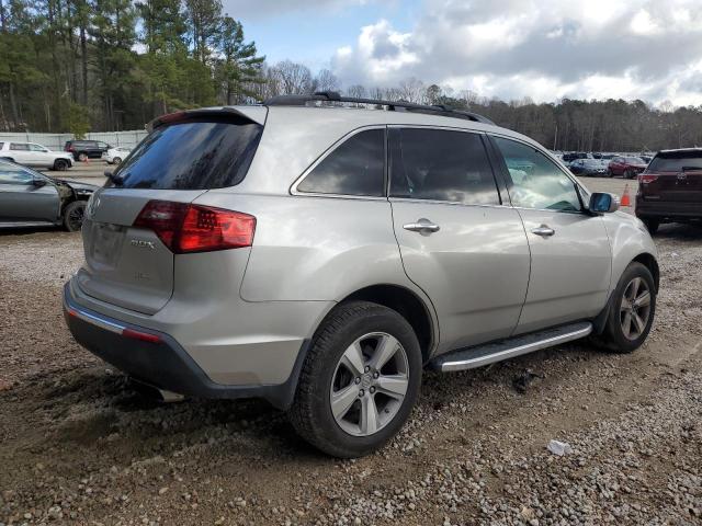 2HNYD2H64BH519637 - 2011 ACURA MDX TECHNOLOGY SILVER photo 3
