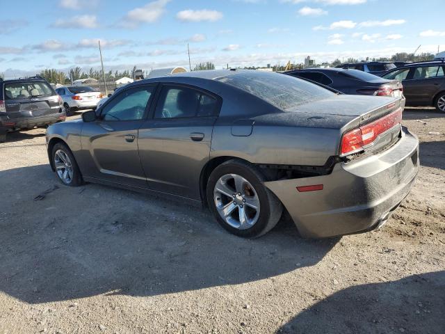 2B3CL3CG5BH526137 - 2011 DODGE CHARGER GRAY photo 2