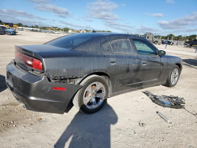 2B3CL3CG5BH526137 - 2011 DODGE CHARGER GRAY photo 3