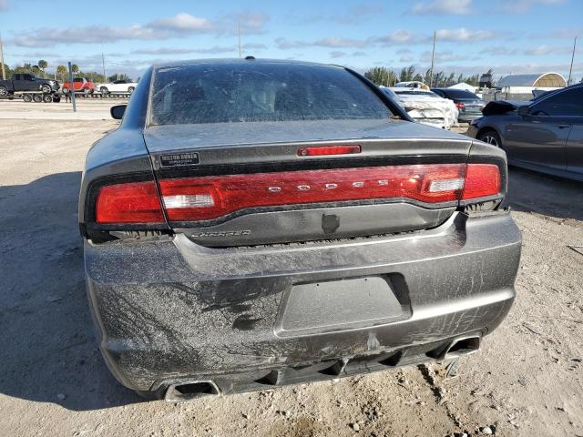 2B3CL3CG5BH526137 - 2011 DODGE CHARGER GRAY photo 6