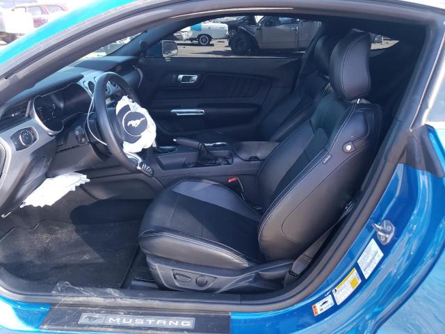 1FA6P8CF3M5147738 - 2021 FORD MUSTANG GT BLUE photo 7