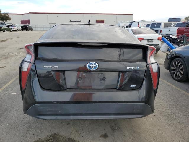 JTDKARFUXH3531687 - 2017 TOYOTA PRIUS BLACK photo 6