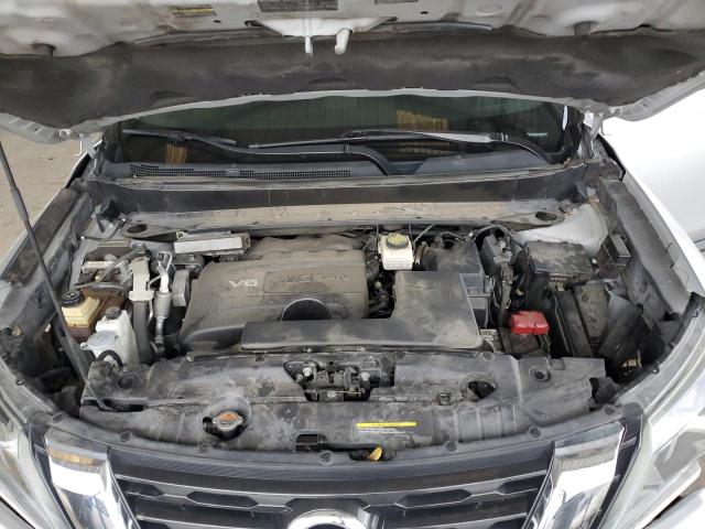 5N1DR2MN8HC687520 - 2017 NISSAN PATHFINDER S 银色 照片 12