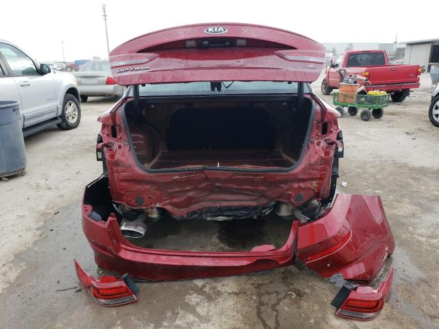 5XXGT4L38KG287463 - 2019 KIA OPTIMA LX RED photo 6