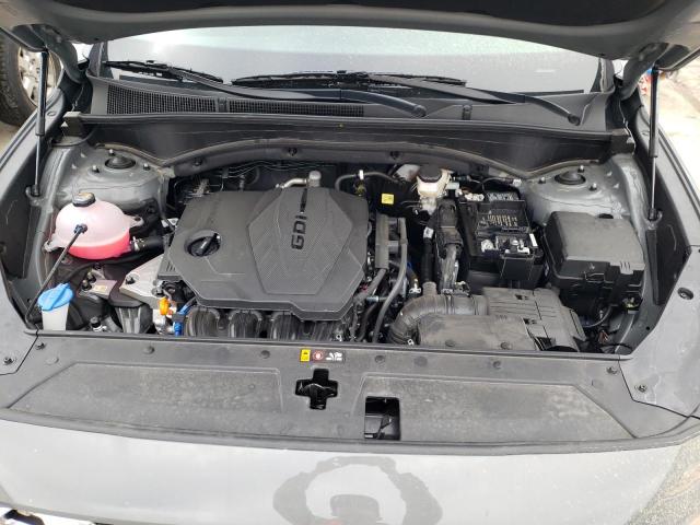 5NMS24AJ5NH467729 - 2022 HYUNDAI SANTA FE SEL Մոխրագույն լուսանկար 11