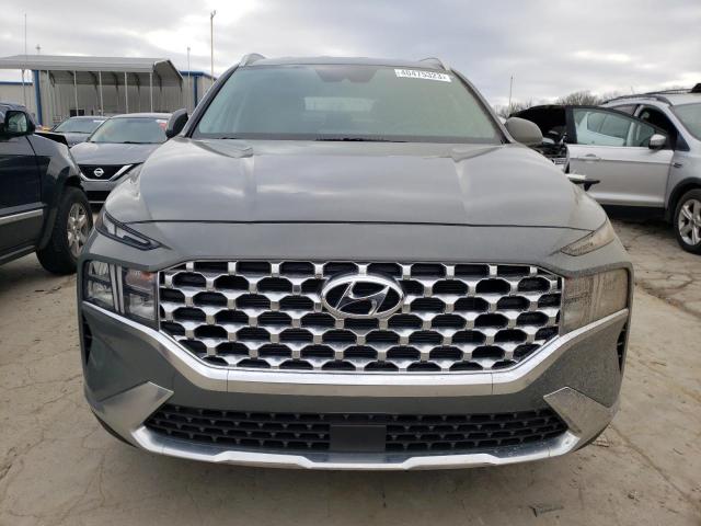 5NMS24AJ5NH467729 - 2022 HYUNDAI SANTA FE SEL Մոխրագույն լուսանկար 5