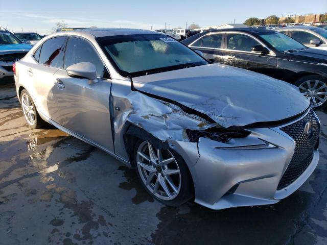 JTHBF1D2XE5010021 - 2014 LEXUS IS 250 SILVER photo 4