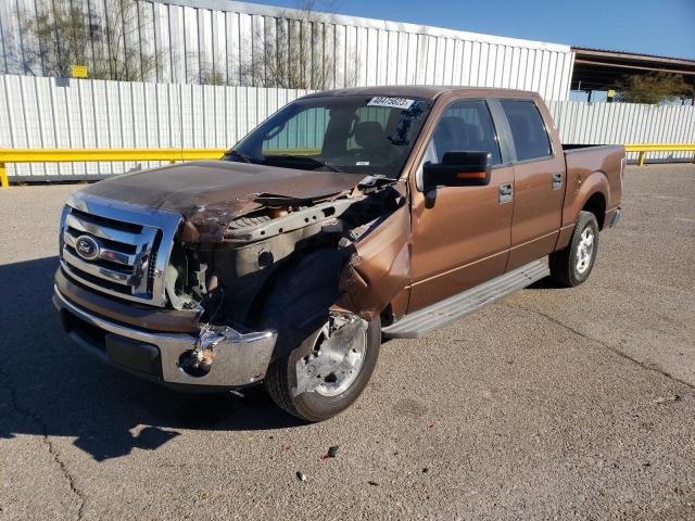 1FTEW1CM1BKD27684 - 2011 FORD F150 SUPER BROWN photo 1