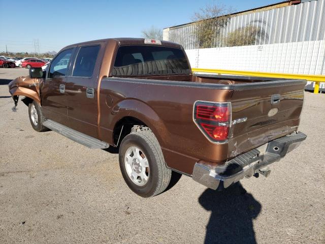 1FTEW1CM1BKD27684 - 2011 FORD F150 SUPER BROWN photo 2