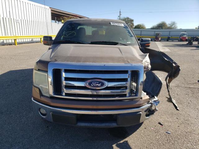 1FTEW1CM1BKD27684 - 2011 FORD F150 SUPER BROWN photo 5