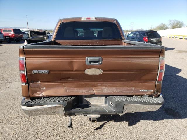 1FTEW1CM1BKD27684 - 2011 FORD F150 SUPER BROWN photo 6