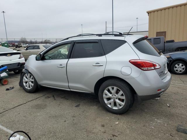 JN8AZ1MW6DW309994 - 2013 NISSAN MURANO S SILVER photo 2