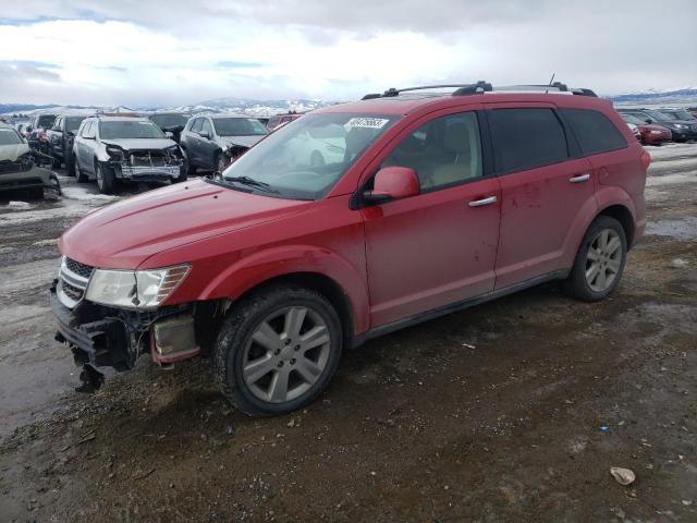 3C4PDDFG2CT243850 - 2012 DODGE JOURNEY R/T RED photo 1