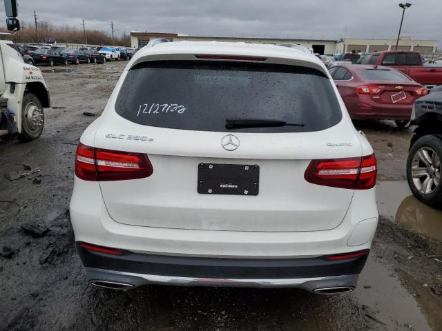 WDC0G5EB8KF628708 - 2019 MERCEDES-BENZ GLC 350E WHITE photo 6