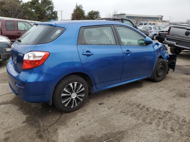 2T1KU40E29C070666 - 2009 TOYOTA COROLLA MA BLUE photo 3