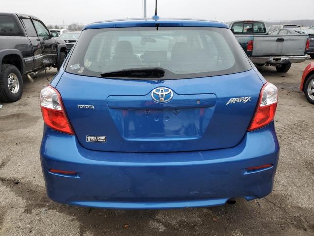 2T1KU40E29C070666 - 2009 TOYOTA COROLLA MA BLUE photo 6