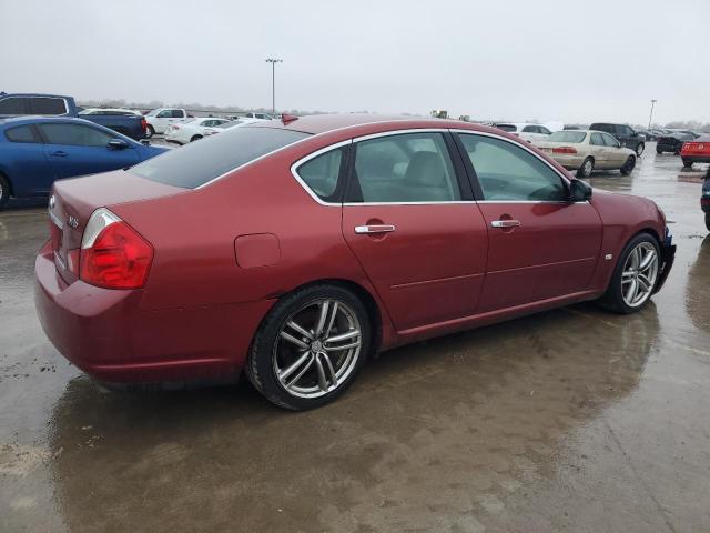 JNKBY01E76M204810 - 2006 INFINITI M45 BASE BURGUNDY photo 3