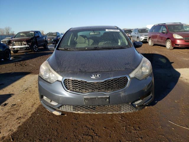 KNAFX4A81F5282269 - 2015 KIA FORTE EX BLUE photo 5