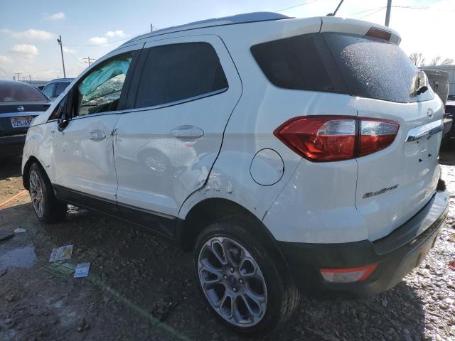 MAJ6S3KL1KC281746 - 2019 FORD ECOSPORT TITANIUM WHITE photo 2